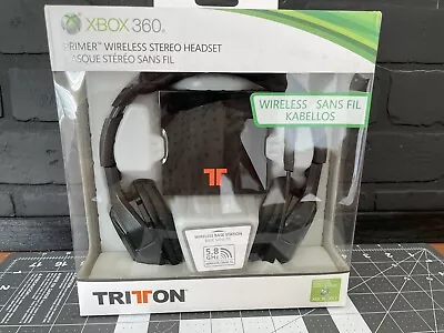 Tritton Primer Wireless Stereo Gaming Headsets Triton Headphones For Xbox 360 • $39.99