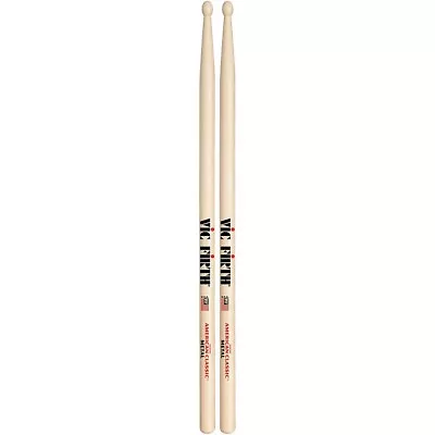 Vic Firth American Classic Hickory Drumsticks Classic Metal Wood • $14.99