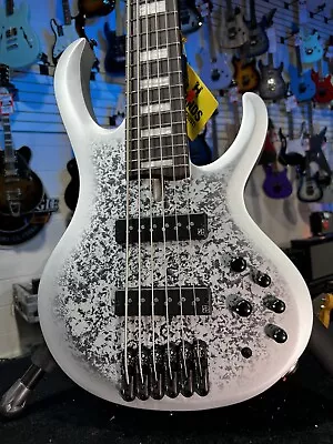 Ibanez 25th-anniversary BTB Standard 6-string Silver Blizzard Matte! 338 • $1199.99