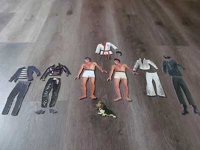 Collectible 2 Elvis Presley Magnetic Paper Dolls With Clothes • $13.25