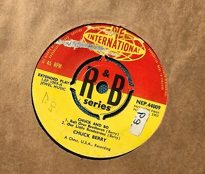 £8 • Buy Chuck Berry & Bo Diddley - Chuck & Bo (Pye International Records) 7  EP
