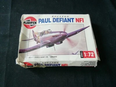 £0.99 • Buy Airfix Boulton Paul Defiant 1:72 Incomplete Vintage Model Kit 01031 Spares 