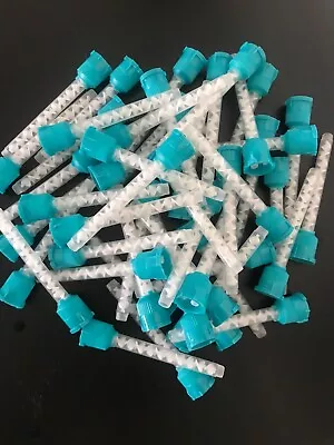 Dental HP Blue /TEAL Mixing Tips 6.5 Mm Impression Heavy Body 48/PK • $14.99