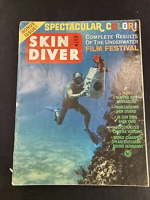 May 1964 Skin Diver Vintage Diving Magazine Rare Bonus Issue Photography Issue • $9.99