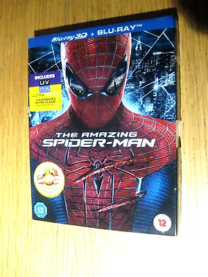 The Amazing Spider-Man - Blu-ray 3D - Includes Slip Case - BRAND NEW & SEALED • £4