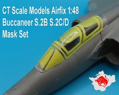 Airfix 1:48 New Tool Buccaneer S2B S2C/D Mask Set A12012 A12014 • £6.75