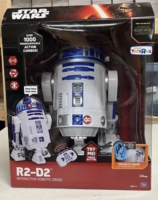 Star Wars Force Awakens R2-D2 16  INTERACTIVE ROBOTIC DROID TRU EXCLUSIVE NIB • $125