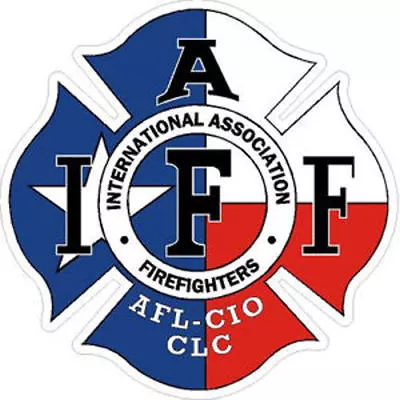 4 Inch Non-Reflective Texas State Flag IAFF Firefighter Sticker Decal • $5.99