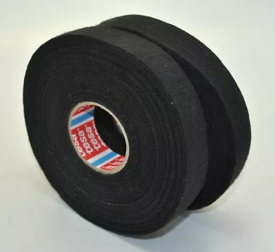 $23.20 • Buy Wiring Loom Harness Cloth Toad Cobra Alarm Installation Tesa Tape Roll 9mm X 25m