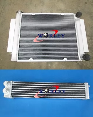 Aluminum Radiator & Oil Cooler For Mazda RX2 RX3 RX4 RX5 RX7 Without Heater Pipe • $196