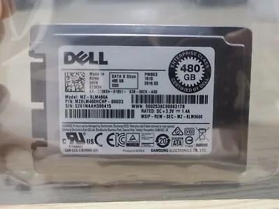 Dell 480G PM863 1.8-inch MSATA Enterprise Solid SSD State Drive 73K84 Micro SATA • $74.99