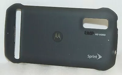 Motorola Photon MB855 BLACK Sprint Battery Cover Door Unit OEM Rear Smart Back • $4.70