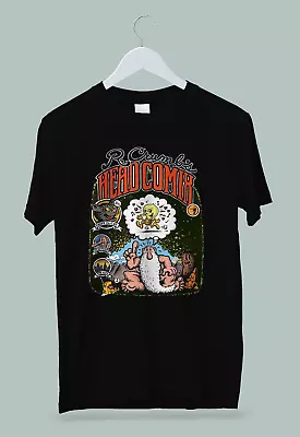 R Crumbs Head Comix T-Shirt M-2XL • $25.99