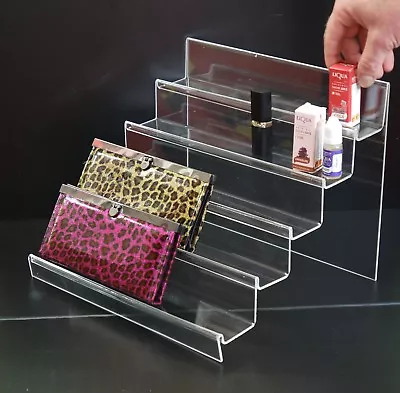 £19.99 • Buy Acrylic Mobile Phone Purse Bag Stand Holder Retail Shop Display Clear PR30C