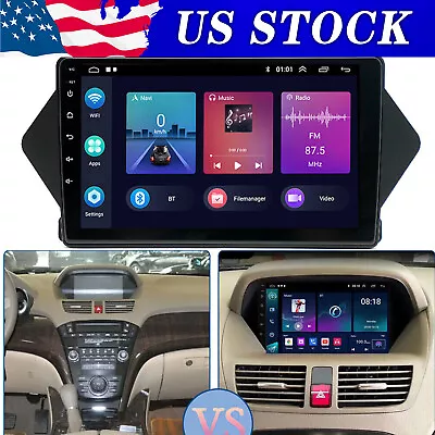 For Honda Acura MDX 2007-2013 Android 13 Car Stereo Carplay Player GPS Radio • $184.99