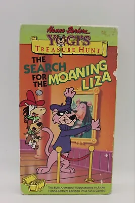 Yogi's Treasure Hunt: The Search For Moaning Liza VHS Video Tape Hanna Barbera • $40