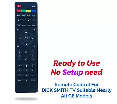 Dick Smith TV Compatible Remote Control LCD DSE Multiple Model GE Numbers • $19.45