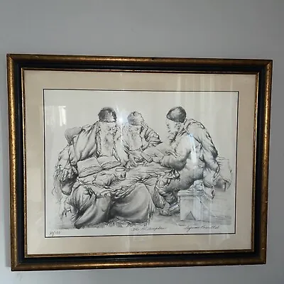$150 • Buy Seymour Rosenthal Signed 80/100 Lithograph  Philosophers Signed