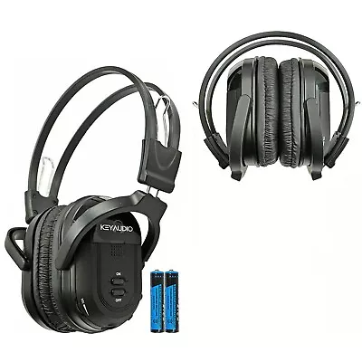 1 New Fold In Wireless IR Rear TV DVD Headphones Headset For Ford Vehicles 601b  • $12.99