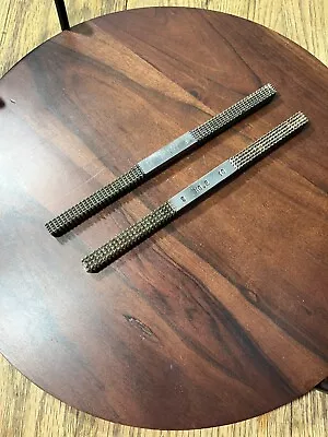 VINTAGE TOOLS NU-TRIX NU-THREAD No. 1. & 2 METAL MACHINIST FILES MECHANIC USA • $25