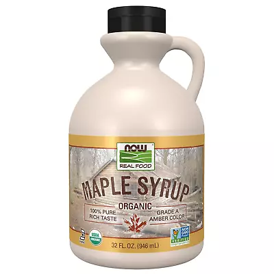 Foods Certified Organic Maple Syrup Grade A Amber Color 100% Pure Light Deli • $41.52