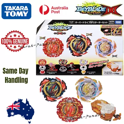 Takara Tomy Beyblade Burst B-191 Overdrive SP Starter Set B191 Booster New Au • $79.99