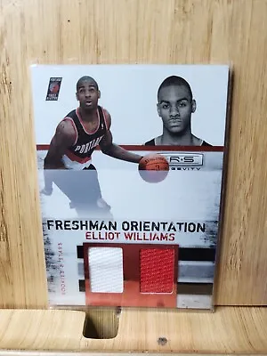 ELLIOT WILLIAMS🏆2010 Panini Freshman Orientation 207/299 JERSEY  NBA Card🏆 • $12.80