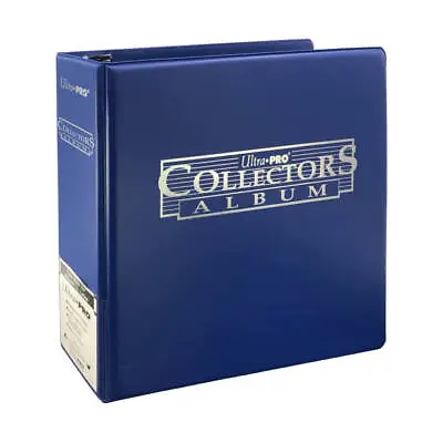 Ultra Pro 3 Ring COBALT Collector Album Binder FOLDER Trading Cards Pokemon MTG • $29.95