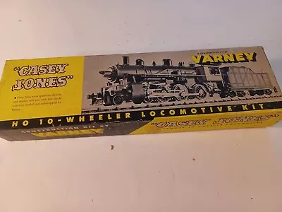 Rare Casey Jones H O 10 Wheeler Locomotive Kit Varney 2450k Original  Box.  (T1) • $235