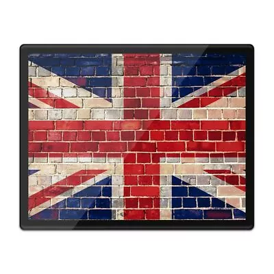 Placemat Mousemat 8x10 - Union Jack Brick Wall United Kingdom  #8308 • £7.49