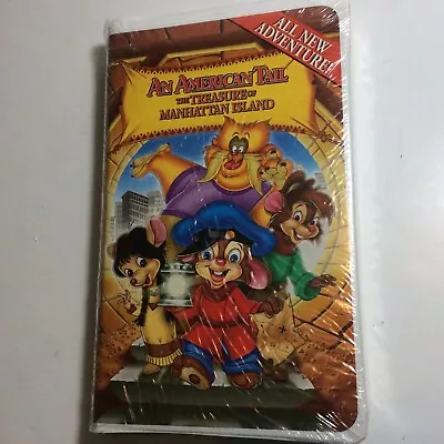 An American Tail The Treasure Of Manhattan Island (VHS 2000) NEW Sealed • $6.30