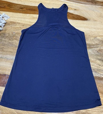 $2.50 • Buy Lorna Jane Singlet Top Size S - Navy Blue #Singlet Sale#
