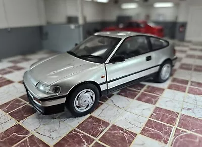 Whitebox 1988 Honda Civic Cr-x Silver 1/24 Scale Diecast Model Car • £46.95