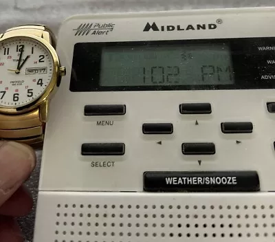 Midland Weather Alert Radio WR-100 RADIO NOAA & Public Alerts STORM RADIO • $16