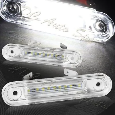 For Mercedes-Benz W124 W201 W202 C/E-Class White 18-SMD LED License Plate Lights • $16.99