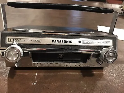 Panasonic Nine Tone 8 Track Car Stereo Model # CX-888SU • $79.50