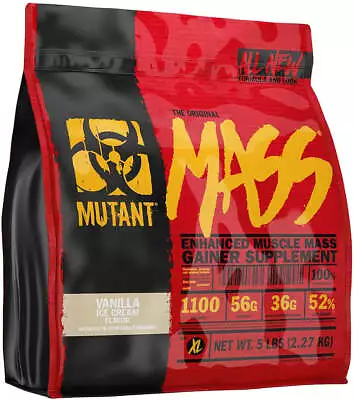 Mutant Mass Weight Gainer Protein Powder – Build Muscle Size And Strength • $70.99