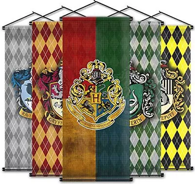 AUS Harry Potter Wall Banner Hogwarts House Birthday Christmas Party Decor Flag • $14.23
