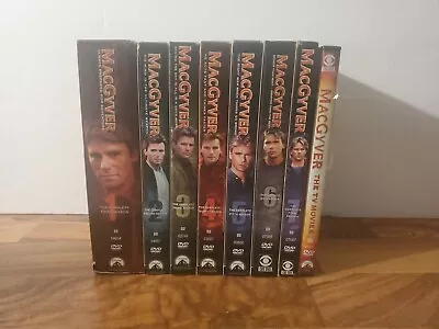 MacGyver DVD COMPLETE SERIES Seasons 1 2 3 4 5 6  7+ TV Movies  • $64.99