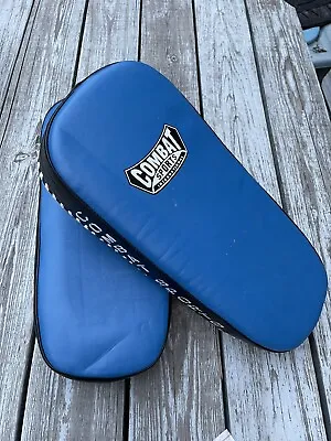 2 Combat Sports International MMA Kickboxing Training Curved Strike Kick Pads • $98.50