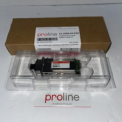 Cisco Proline X2-10GB-SR-PRO Receiver TAA COMPLIANT 10GBASE-SR X2 MMF 850NM 300M • $36.82