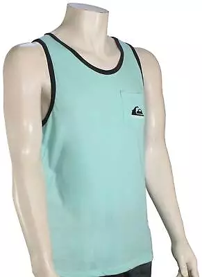 Quiksilver Omni Pocket Tank - Angel Blue Heather - New • $26