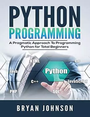 Johnson Bryan-Python Programming Book NEW • $42.75
