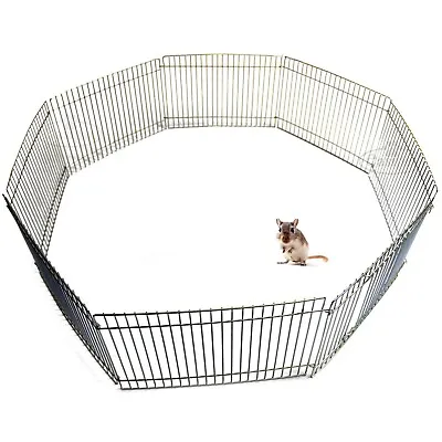 £99.99 • Buy Small Pet Animal Metal Play Pen Run Guinea Pig Hamster Gerbil Mouse Enclosure