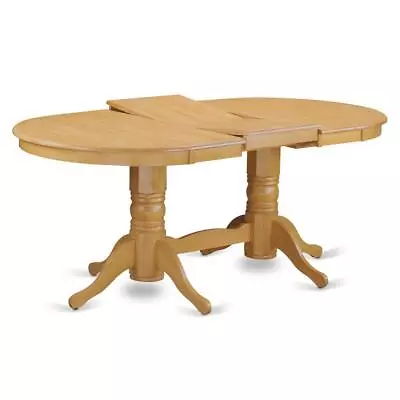 Vancouver  Rectangular  Round  Corner  Dining    Table  With  17  In  Self ... • $575.87