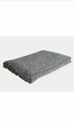 £25 • Buy Habitat Myra Boucle Throw - 130 X 170cm - Grey Packaging Is Damaged