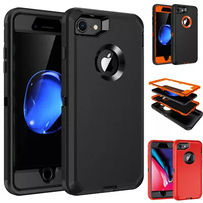 For IPhone SE 2022/2020 8 7 6s Plus Case Heavy Duty Shockproof Full Body Cover • $11.99