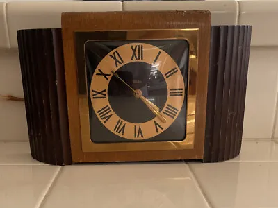 Vantage Warren Telechron Electric Wood Mantel Electric Clock Model 4B79 ————-26 • $69.30