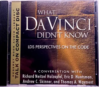 $6.29 • Buy What Da Vinci Didn't Know - LDS Perspective On The Code (CD, 2004, Deseret Book)