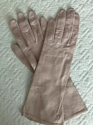 Vintage Italian Leather Gloves • $12